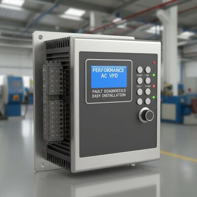 Performance AC Variable Frequency Drive Featuring Built In Fault Diagnostics and Easy Installation for Industrial Motors