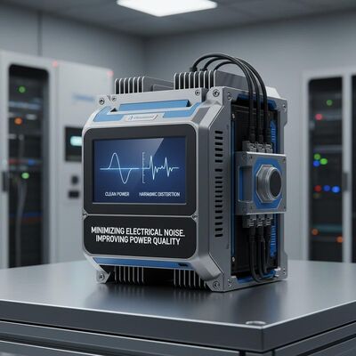 Low Harmonic Distortion Variable Frequency Drive Minimizing Electrical Noise and Improving Power in Industrial Networks