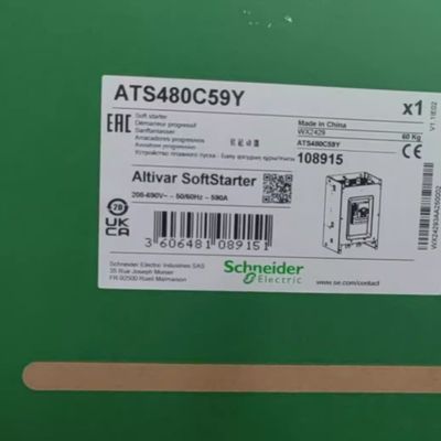 Ats480c59y Soft Start Device 590a 208-690v Schneider Electric Soft Starter For Industrial