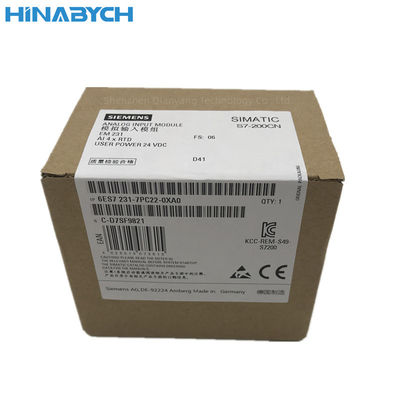                    New Original Siemen S Input Module PLC 6es7231-7PC22-0xa0 Simatic S7-200 Analog Input Em 231 Only for S7-22X CPU 6es7 231-7PC22-0xa0             