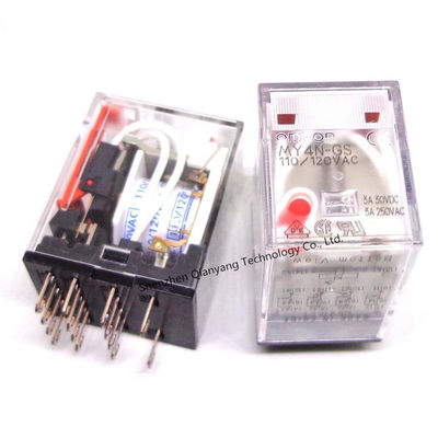 New Original Omron Power Relay 3A DC24V AC220V My4n My4n-GS Omron Relay