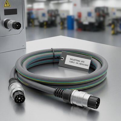 Oil Resistant Frequency Variation Power Cable Suitable for Industrial Machinery and Variable Frequency Drive Connections
