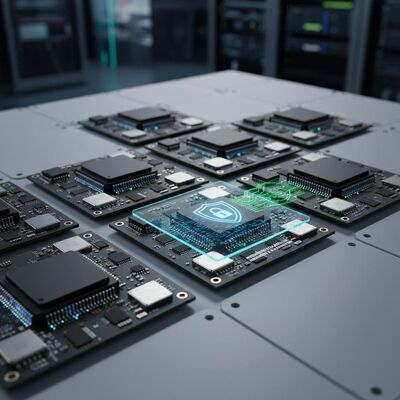 Integrated FPGA Field Programmable Gate Array Modules Providing Enhanced Security Features and Real Time Data Encryption