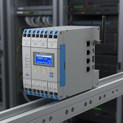 Energy Programmable Logic Controller Supporting Various Protocols and Remote Monitoring Capabilities for Industrial Systems