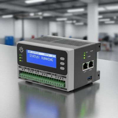 Compact Programmable Logic Controller Featuring Fast Processing Speed and Flexible Communication Ports for Industrial Automation